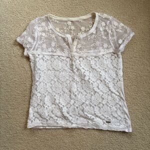 Abercrombie lace top